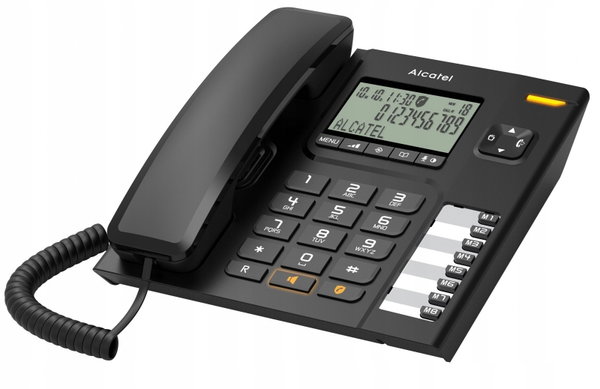 Telefon stacjonarny ALCATEL T78 Czarny