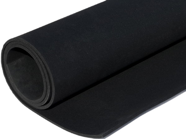 Mata pod sprzęt fitness S-LINE M6 (70 x 165 cm) czarna