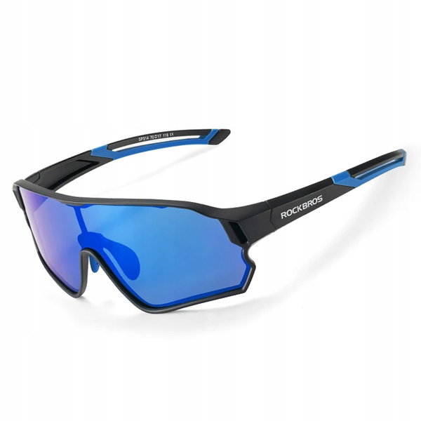 Okulary rowerowe ROCKBROS 14110009001 Czarno-niebieski
