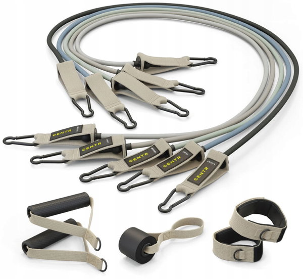 Zestaw taśm do ćwiczeń CENTR CTB Resistance Bands