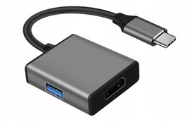 Adapter USB Typ-C - HDMI/USB ART OEM-C8