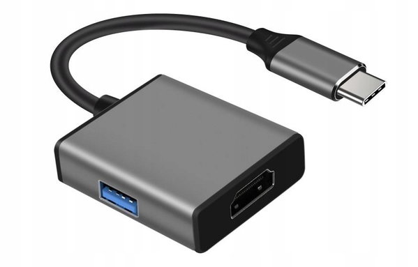 Adapter USB Typ-C - HDMI/USB ART OEM-C8
