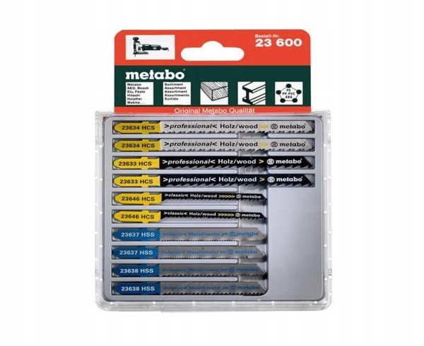 Zestaw brzeszczotów METABO (623600000)