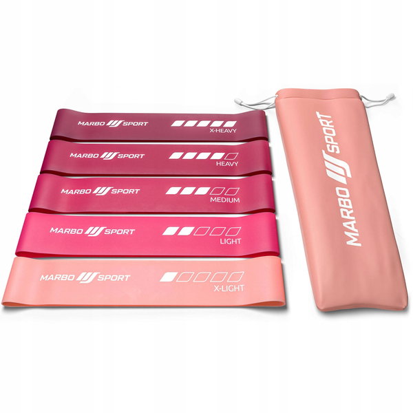Zestaw gum do ćwiczeń MARBO SPORT 1009770