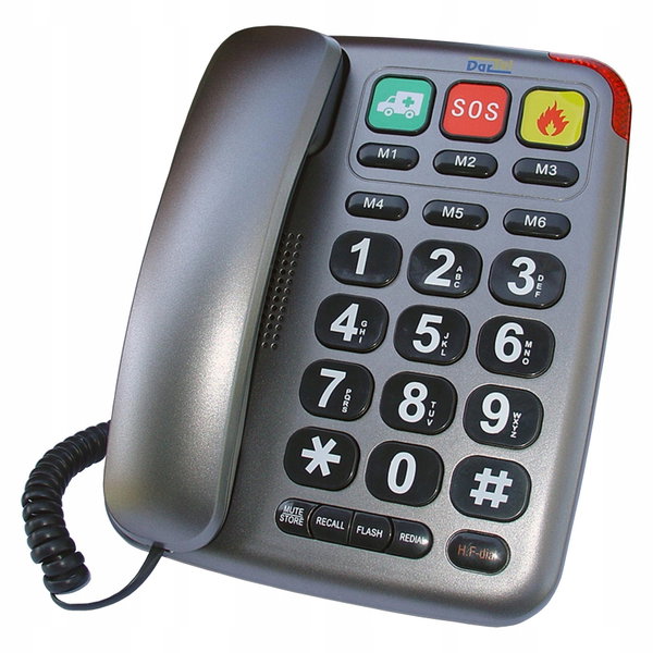 Telefon DARTEL LJ-300 Grafitowy