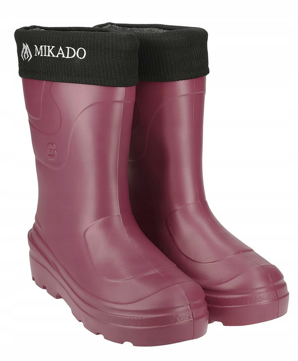 Kalosze MIKADO Lady BMK-LA-38 (rozmiar 38) Bordowy