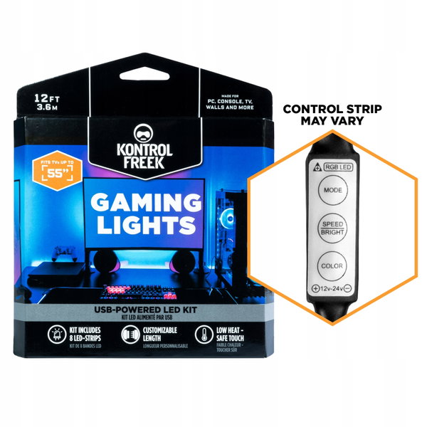 Taśma LED STEELSERIES KontrolFreek's Gaming Lights 3.6 m