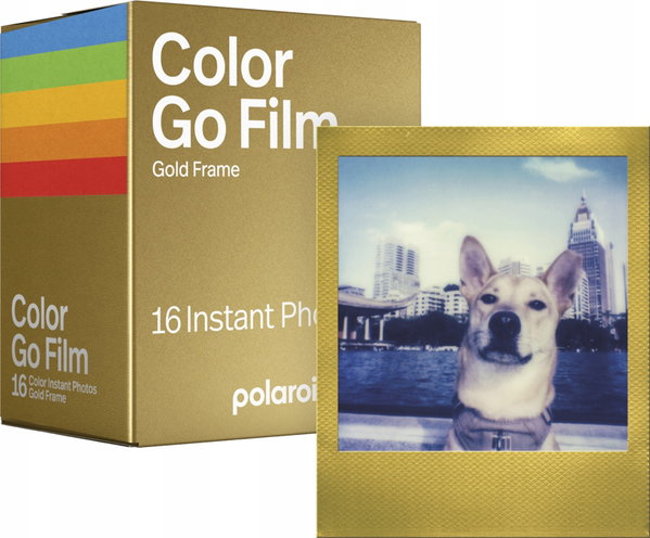 Wkład do aparatu POLAROID Go Gold Frame Edition 16 arkuszy
