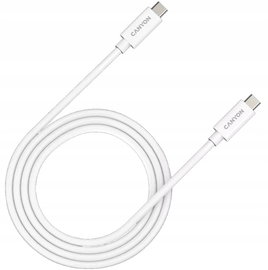 Kabel USB-C - USB-C CANYON UC-44 4.0 1 m 240W Biały