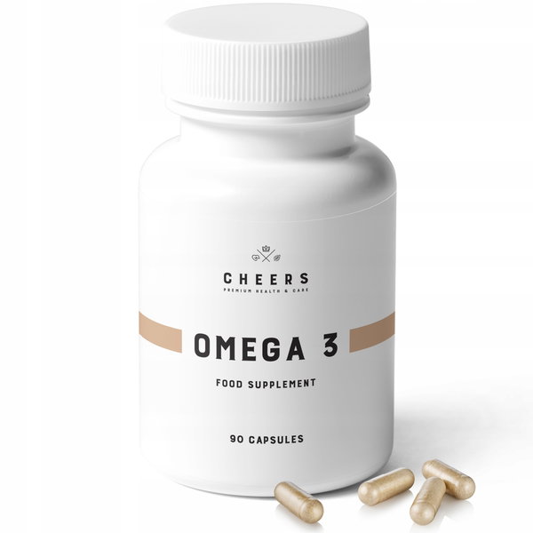 Kwasy Omega 3 CHEERS (90 kapsułek)