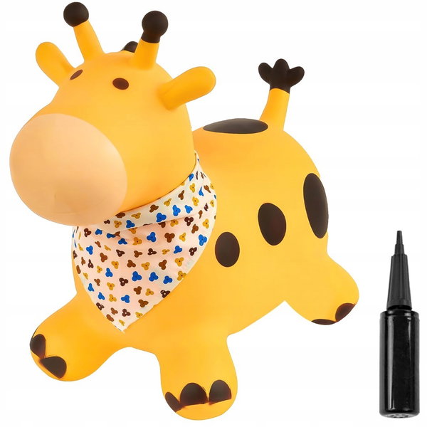 Skoczek SUN BABY Żyrafka z bandaną J06.013.0.2