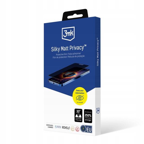 Folia ochronna 3mk Silky Matt Privacy do Apple iPhone 17 Air