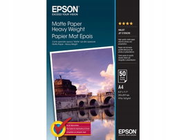 Papier fotograficzny EPSON Heavy Weight A4 Mat 50 arkuszy