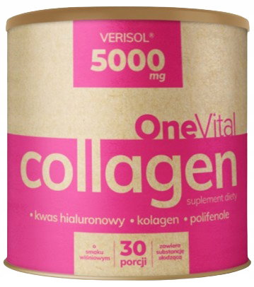 Kolagen ONEVITAL Wiśniowy (198 g)