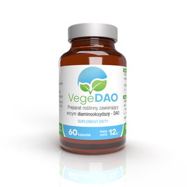 Suplement na histaminę VEGEDAO (60 kapsułek)