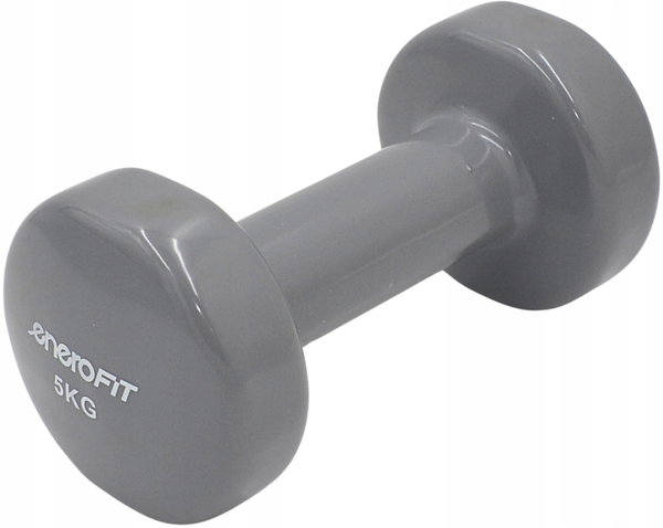 Ciężarek EB FIT Żeliwny winylowy 5 kg