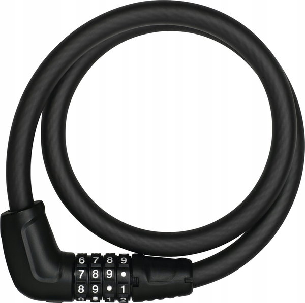 Zapięcie rowerowe ABUS Tresor 6412C/85 Linka Czarny