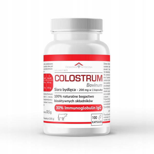 Colostrum DOMOWA APTECZKA (100 kapsułek)