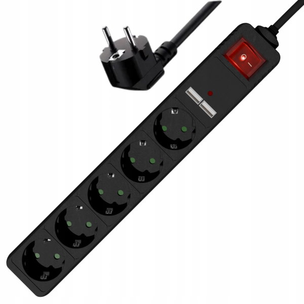 Listwa ENERGENIE SPG5-U2-5-02 (1.5 m)