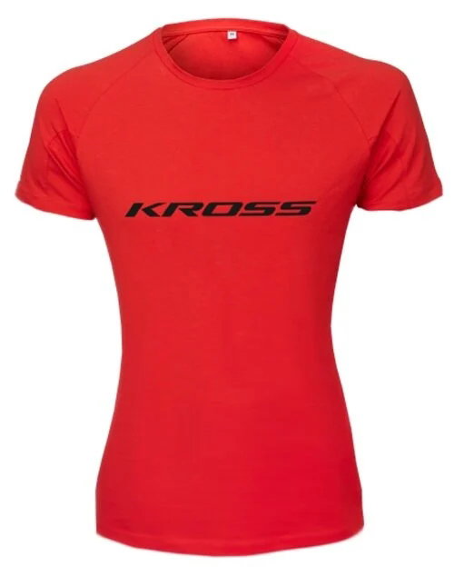 Koszulka rowerowa KROSS Doe (rozmiar XS) Czerwony