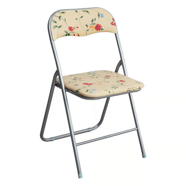 Krzesło składane PATIO Flower 47514 Beżowy