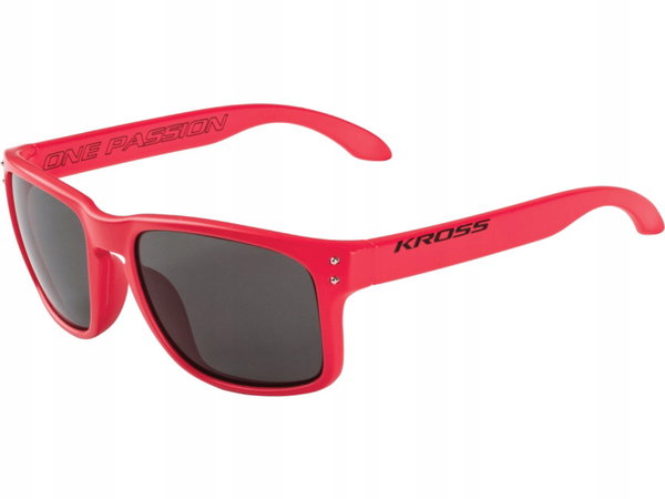 Okulary rowerowe KROSS Casual Podium T4COK000008RD Czerwony