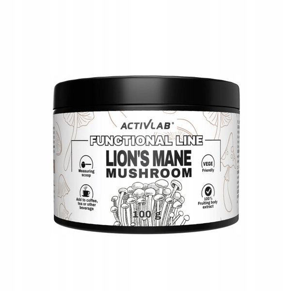 Suplement diety ACTIVLAB Lion's Mane Mushroom (100 g)