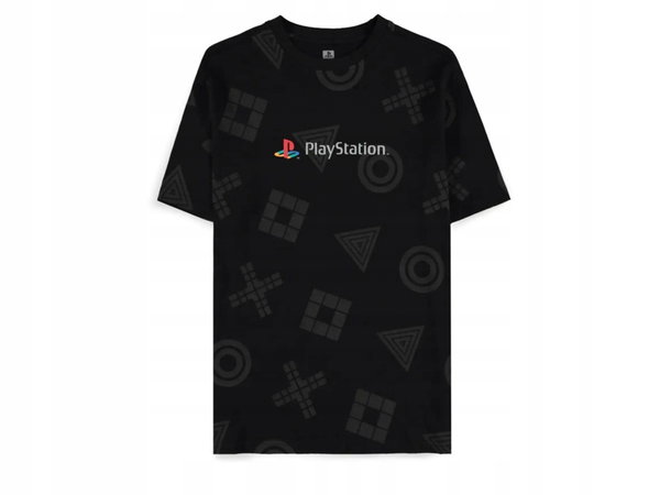 Koszulka DIFUZED PlayStation - Logo All Over Print (rozmiar 2XL)