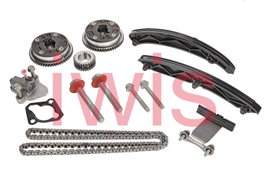 IWI59508SET ZESTAW ŁAŃCUCHA ROZRZĄDU OPEL 1,0/1,4T/1,5 (Z KOŁAMI ZMIENNYCH