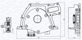 OP0070 POMPA OLEJU BMW M52/M54