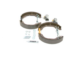 0204114167/BOS ZESTAW SZCZĘK HAM. RENAULT KANGOO 97-07 KPL. Z CYLINDERKAMI
