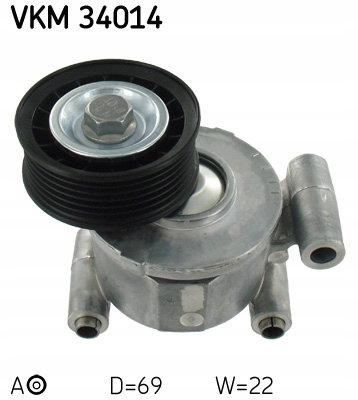 VKM 34014/SKF NAPINACZ PASKA WIELOROWK. FORD 1,8/2,0 04- FOCUS