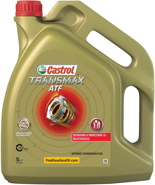 TRANSMAX DEXVI LV 5L OLEJ CASTROL TRANSMAX ATF DEXRON VI MERCON LV MULTIVEH