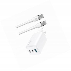 Szybka ładowarka GaN 65W 3 wejścia z długim kablem 2m do Oppo A74 4G