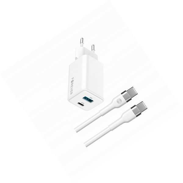 Szybka ładowarka GaN 45W USB-C z kablem do Realme 7i (Global)