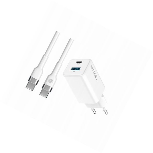 Szybka ładowarka GaN 45W 2 wejścia USB i USB-C z kablem do Huawei Nova 11