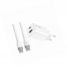 Szybka ładowarka GaN 45W USB-C z kablem do Motorola Moto G9 Plus