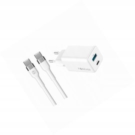 Szybka ładowarka GaN 45W USB-C z kablem do Huawei P Smart Pro