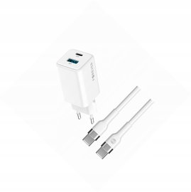 Szybka ładowarka GaN 45W USB-C z kablem do Xiaomi Poco M6 Pro