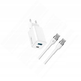 Szybka ładowarka GaN 45W 2 wejścia USB i USB-C z kablem do Google Pixel 6