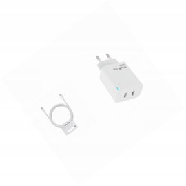 Ładowarka sieciowa GaN 45W dwa USB-C z kabelem do Nothing Phone 2a Plus