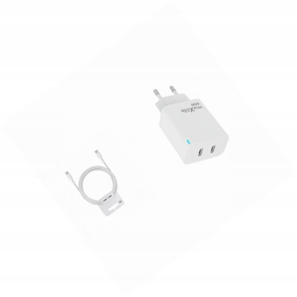Ładowarka sieciowa GaN 45W dwa USB-C z kabelem do Nothing Phone 2a Plus