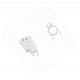 Ładowarka sieciowa GaN 45W dwa USB-C z kabelem do iPhone 17 Air