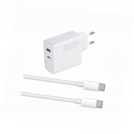 Szybka ładowarka 45W z długim kablem 2m 2 wejścia do iPhone 17 Air