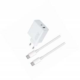 Szybka ładowarka 45W z długim kablem 2m 2 wejścia do Vivo V23 5G
