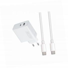 Szybka ładowarka 45W z długim kablem 2m 2 wejścia do Xiaomi Redmi 8