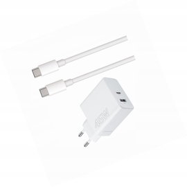 Szybka ładowarka 45W z długim kablem 2m 2 wejścia do Huawei Pura 70