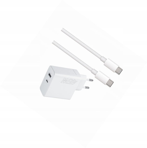Szybka ładowarka 45W z długim kablem 2m 2 wejścia do Huawei E5575