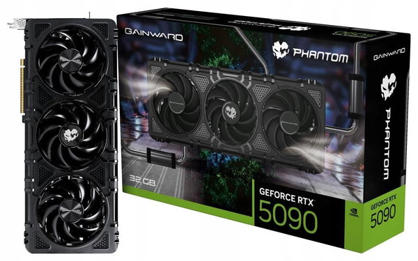 Karta graficzna Gainward GeForce RTX 5090 Phantom 32GB GDDR7 512bit DLSS 4