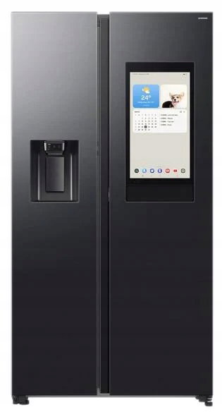 Lodówka Samsung RS90F66BEFEO No Frost Kostkarka 34 dB Grafitowa stal